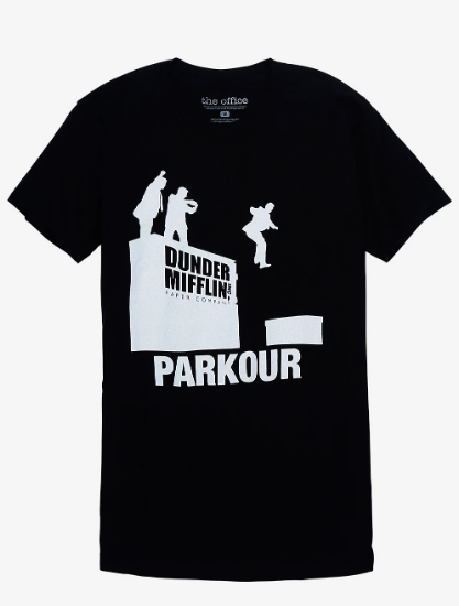 parkour parkour the office